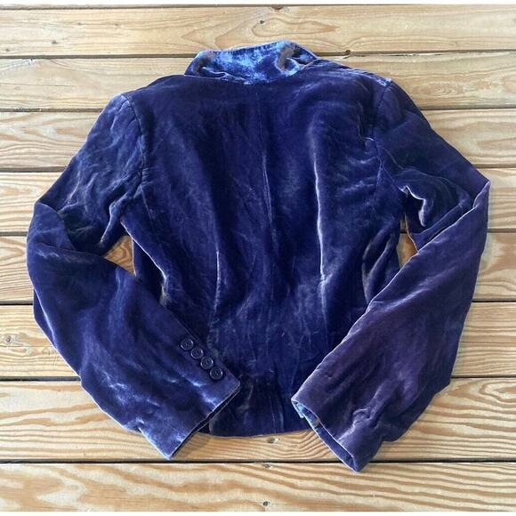 BCBG Maxazria Velvet Blazer Size XS Women’s Purple - Picture 2 of 8